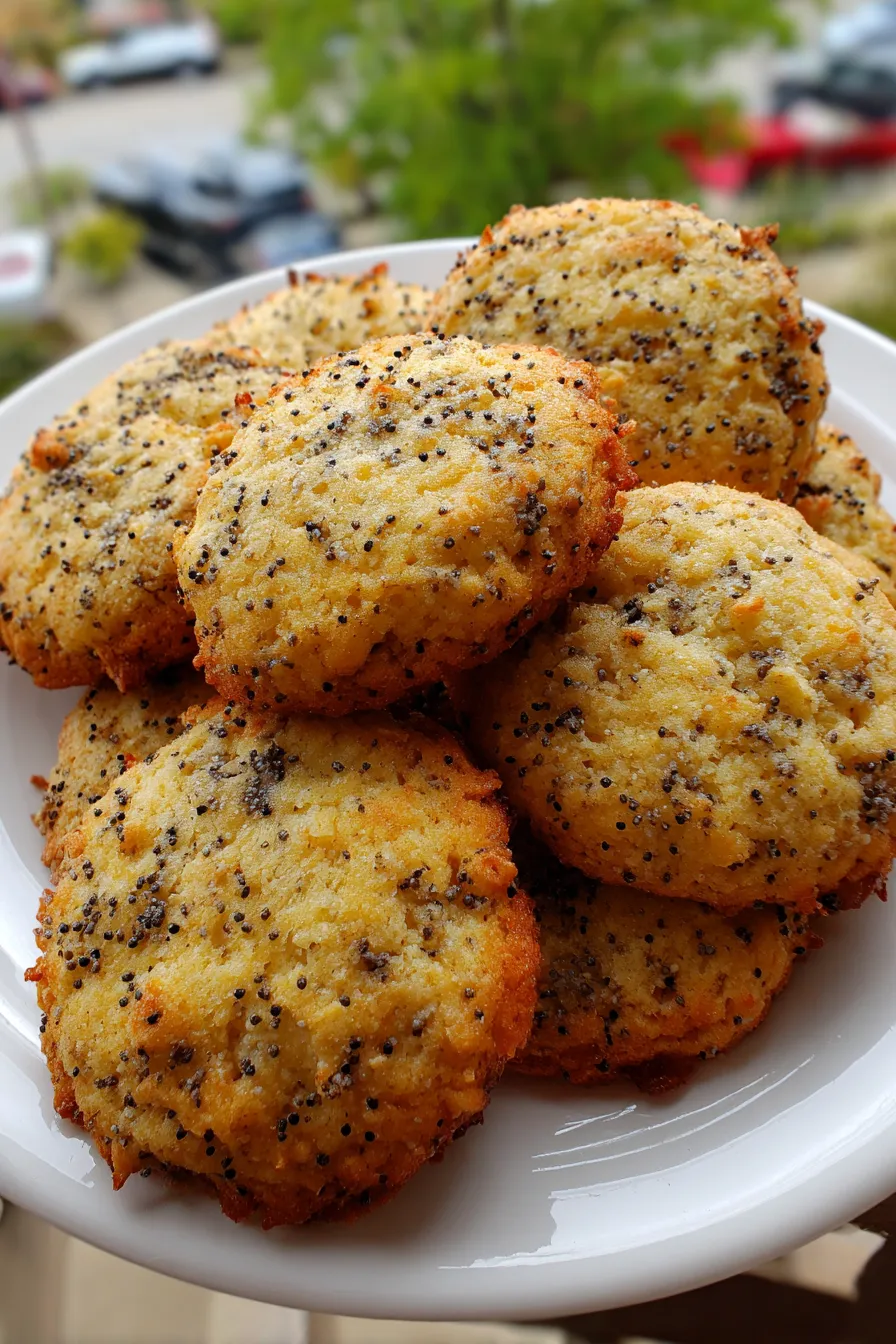 Lemon Poppy Seed Cookies