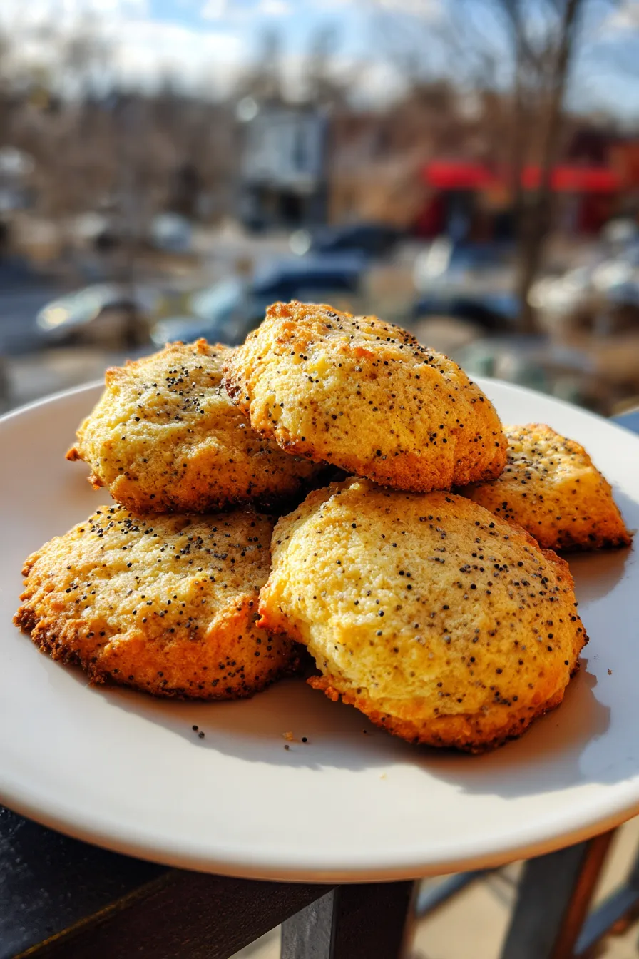 Lemon Poppy Seed Cookies