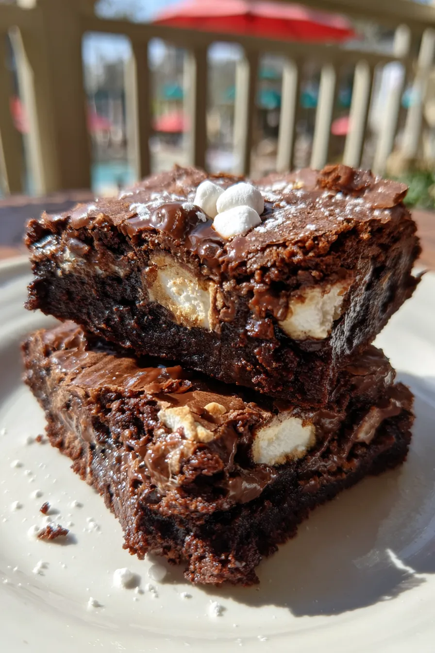 marshmallow brownies