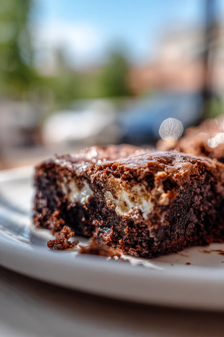 marshmallow brownies