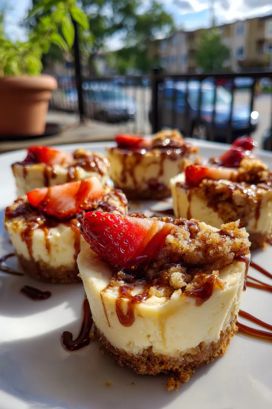 mini cheesecake bites