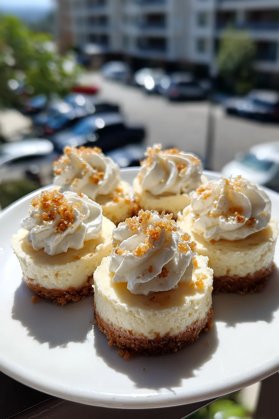 mini cheesecake bites