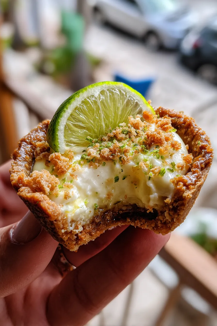 mini key lime pies