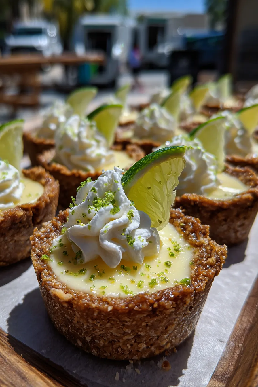 mini key lime pies
