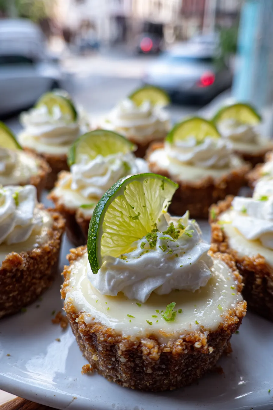 mini key lime pies