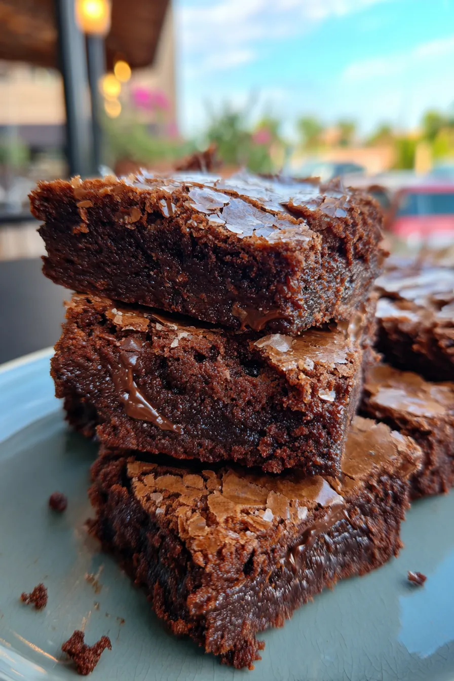 nutella brownies