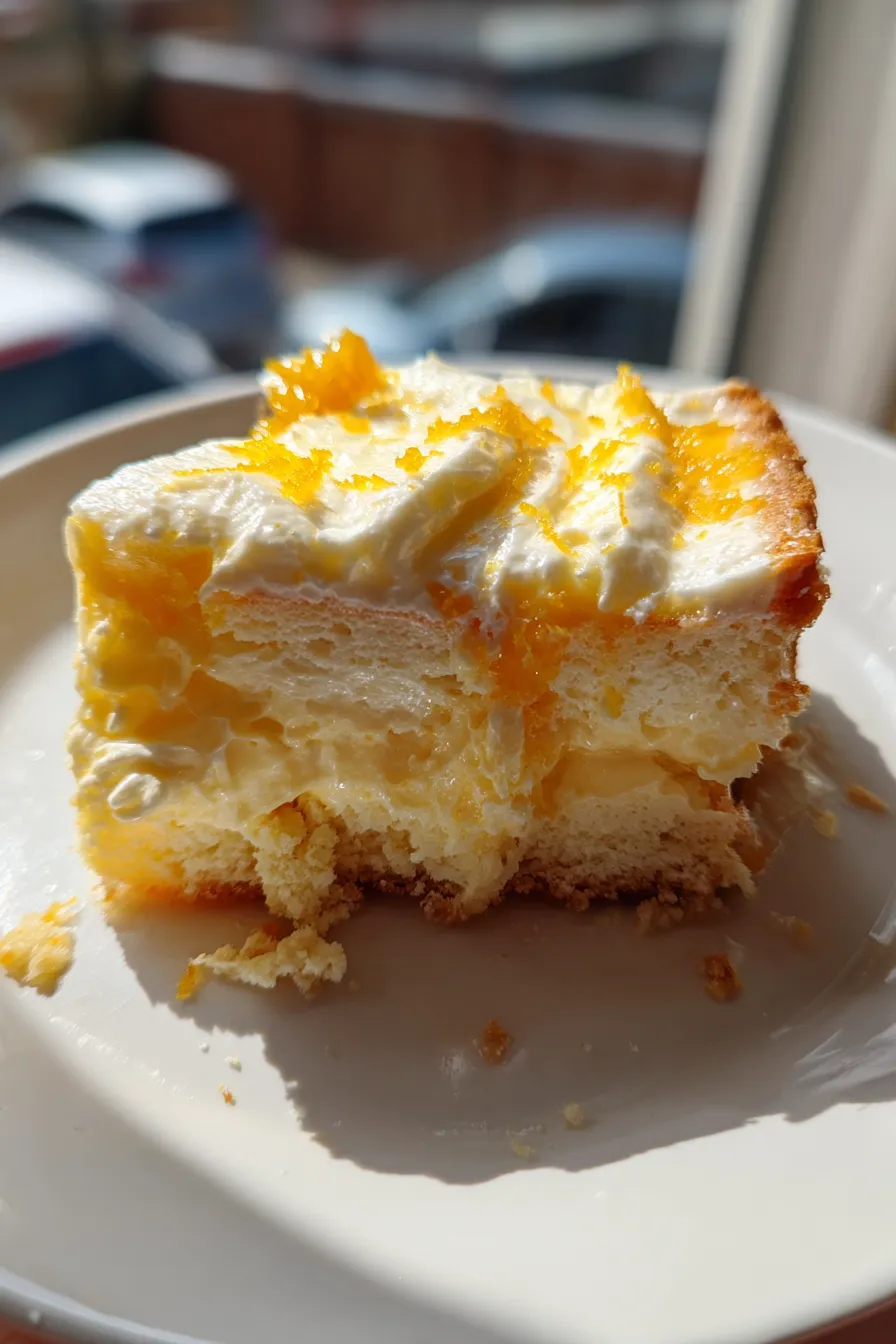 Orange Creamsicle Cake