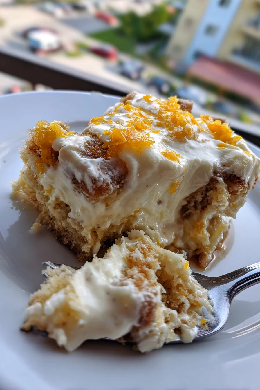 Orange Creamsicle Cake
