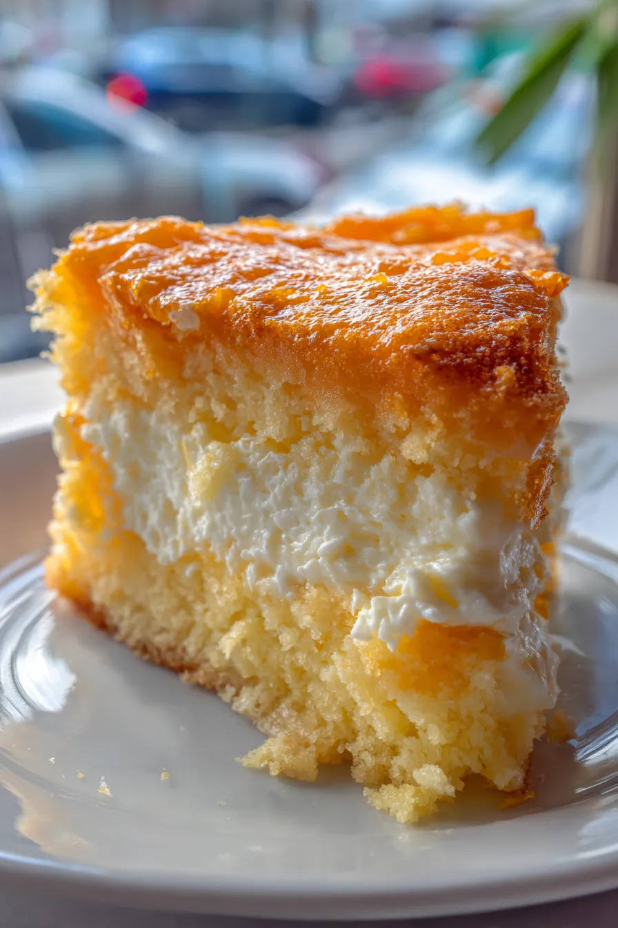 Orange Creamsicle Cake
