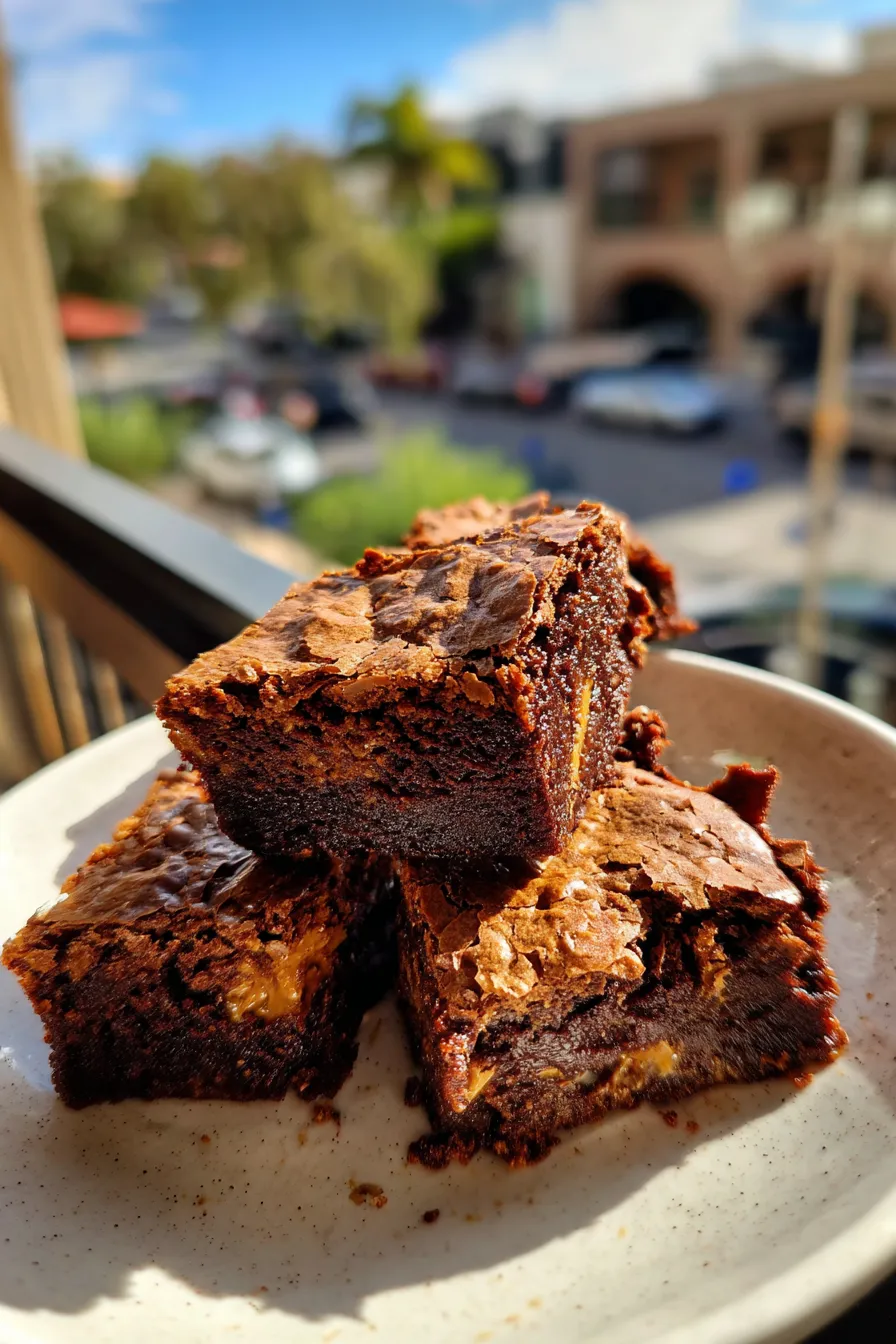 peanut butter brownies