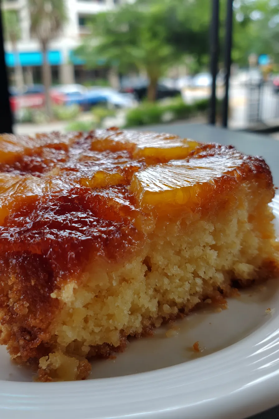 Pineapple Upside Down Cake