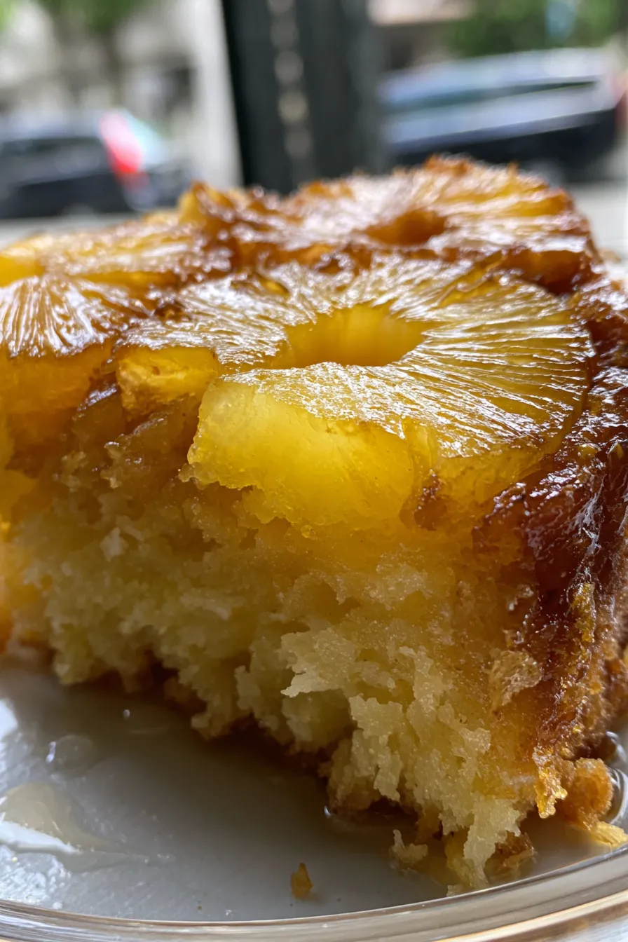 Pineapple Upside Down Cake
