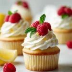 Raspberry Lemon Heaven Cupcakes