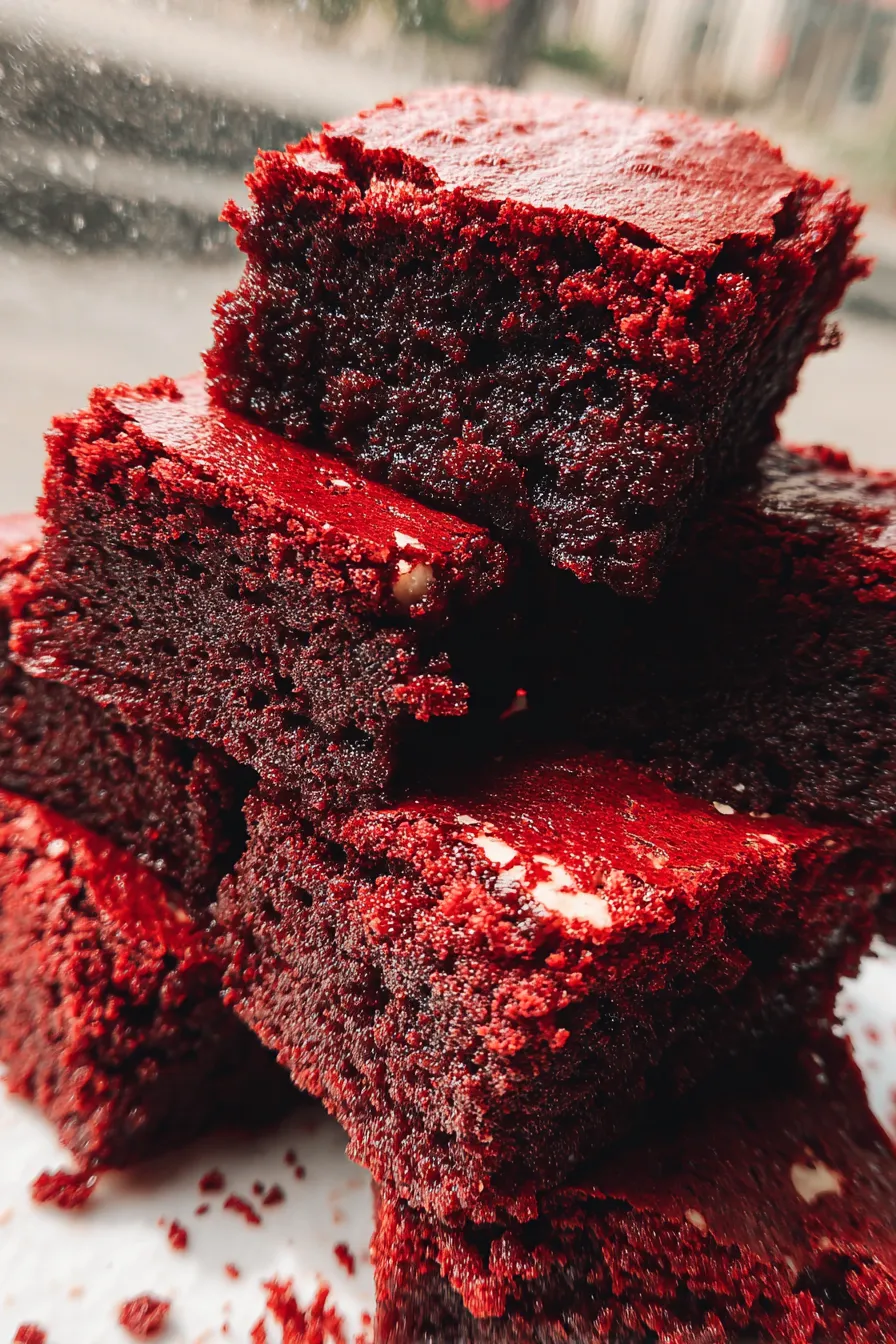 Red Velvet Brownies Recipe Creamy and Delicious
