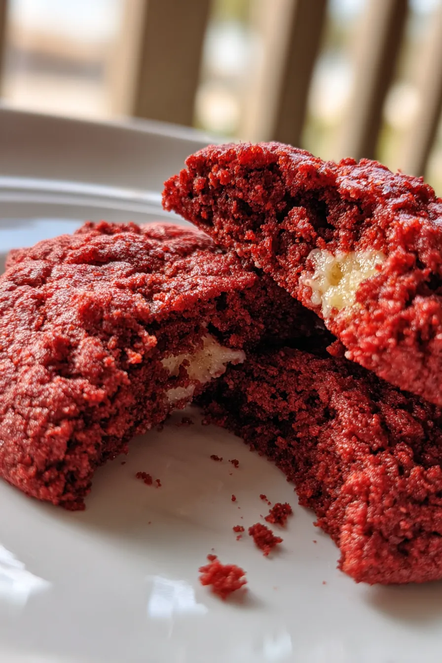 Red Velvet Cookies Recipe Easy and Delicious Dessert