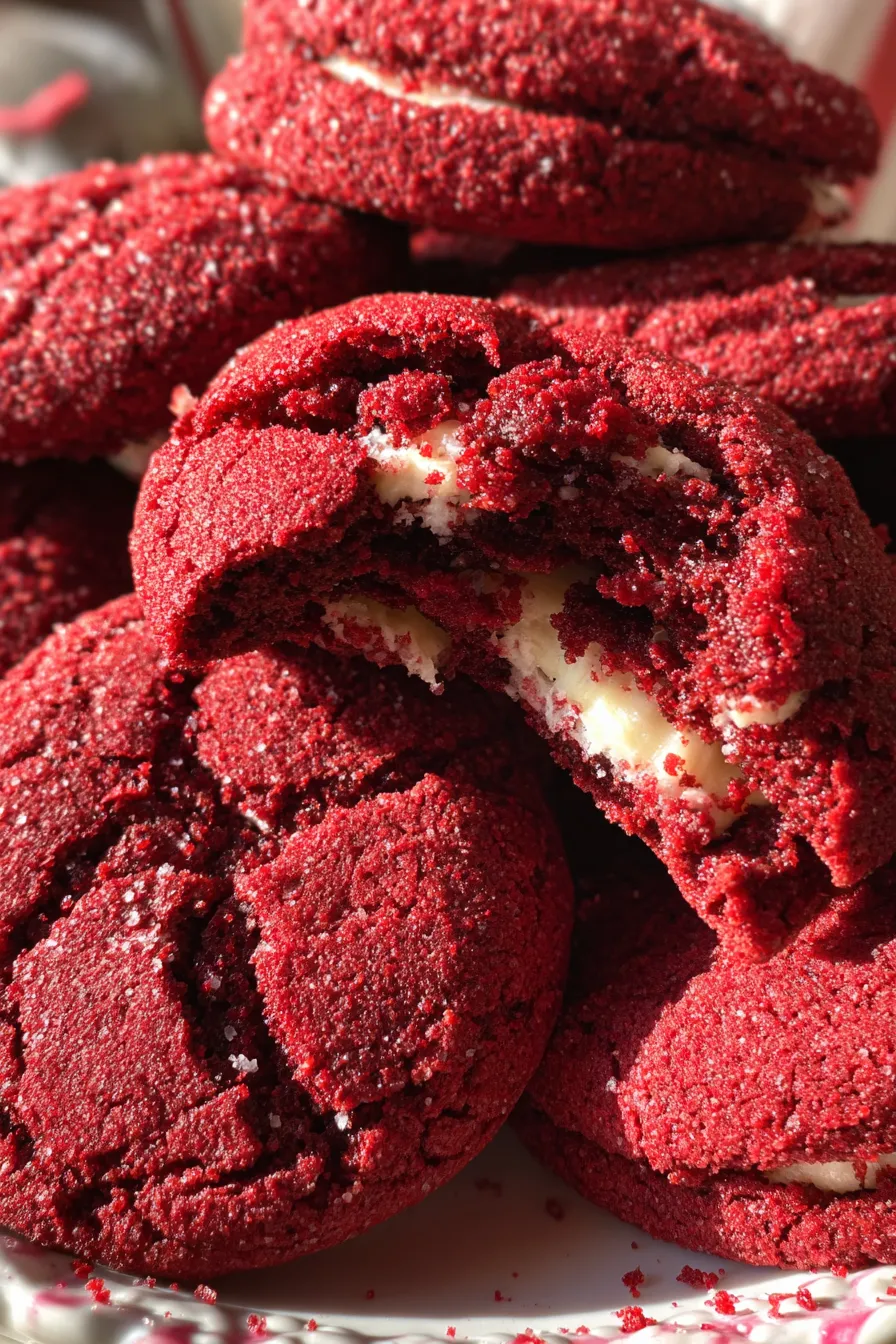 red velvet cookies