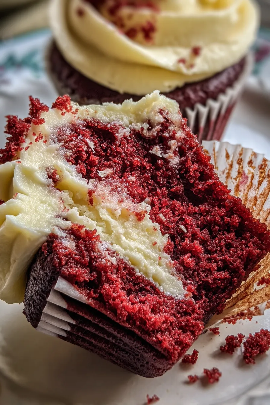 red velvet cupcakes