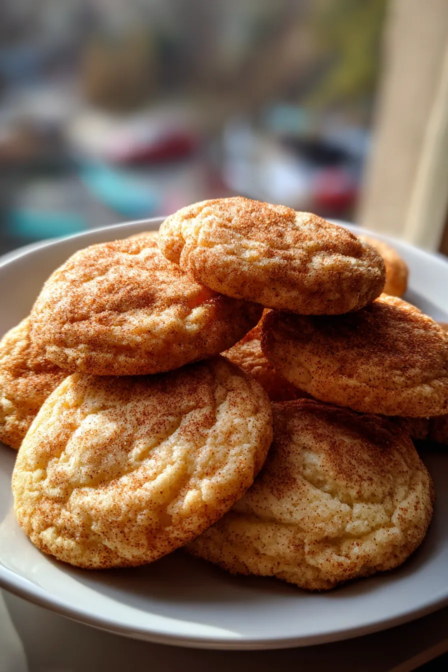 Snickerdoodle Cookies Easy Recipe For Soft and Chewy Treats