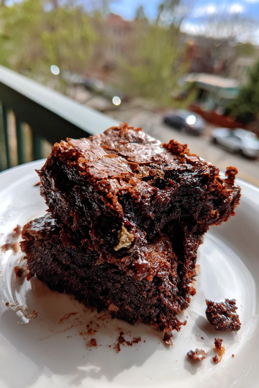 sourdough brownies