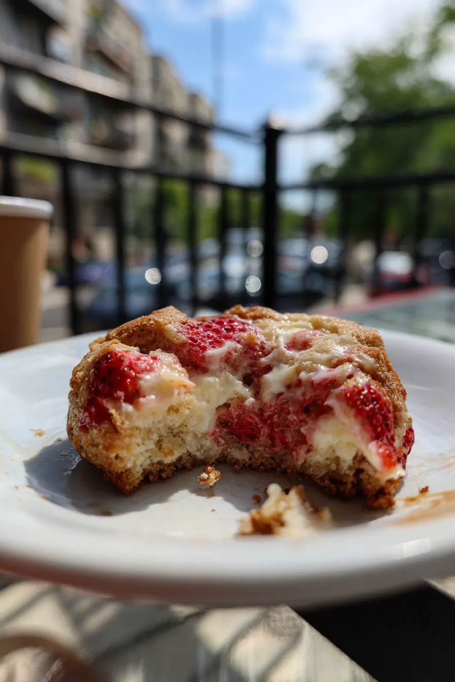 Strawberry Cheesecake Cookies