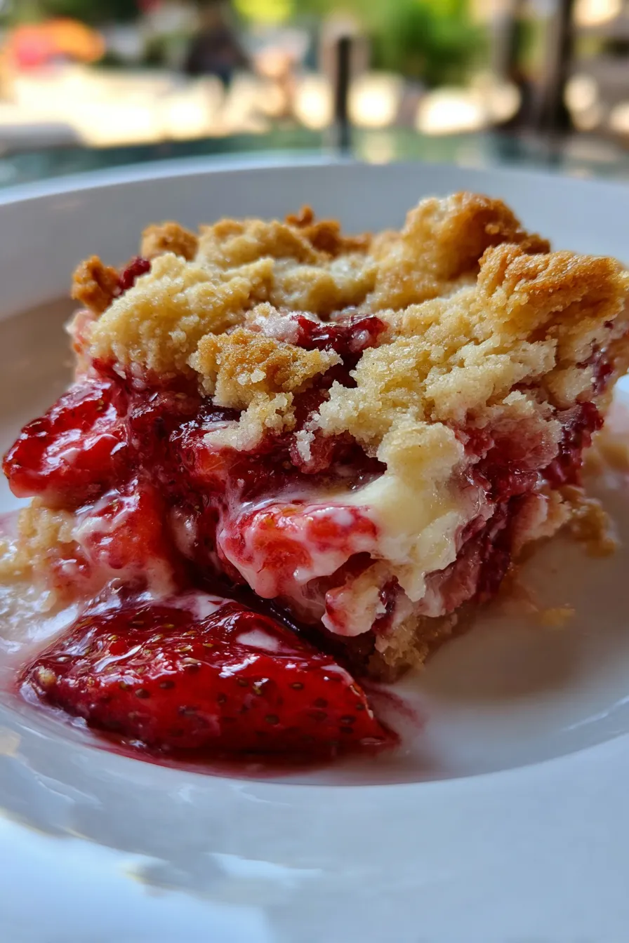 Strawberry Cobbler