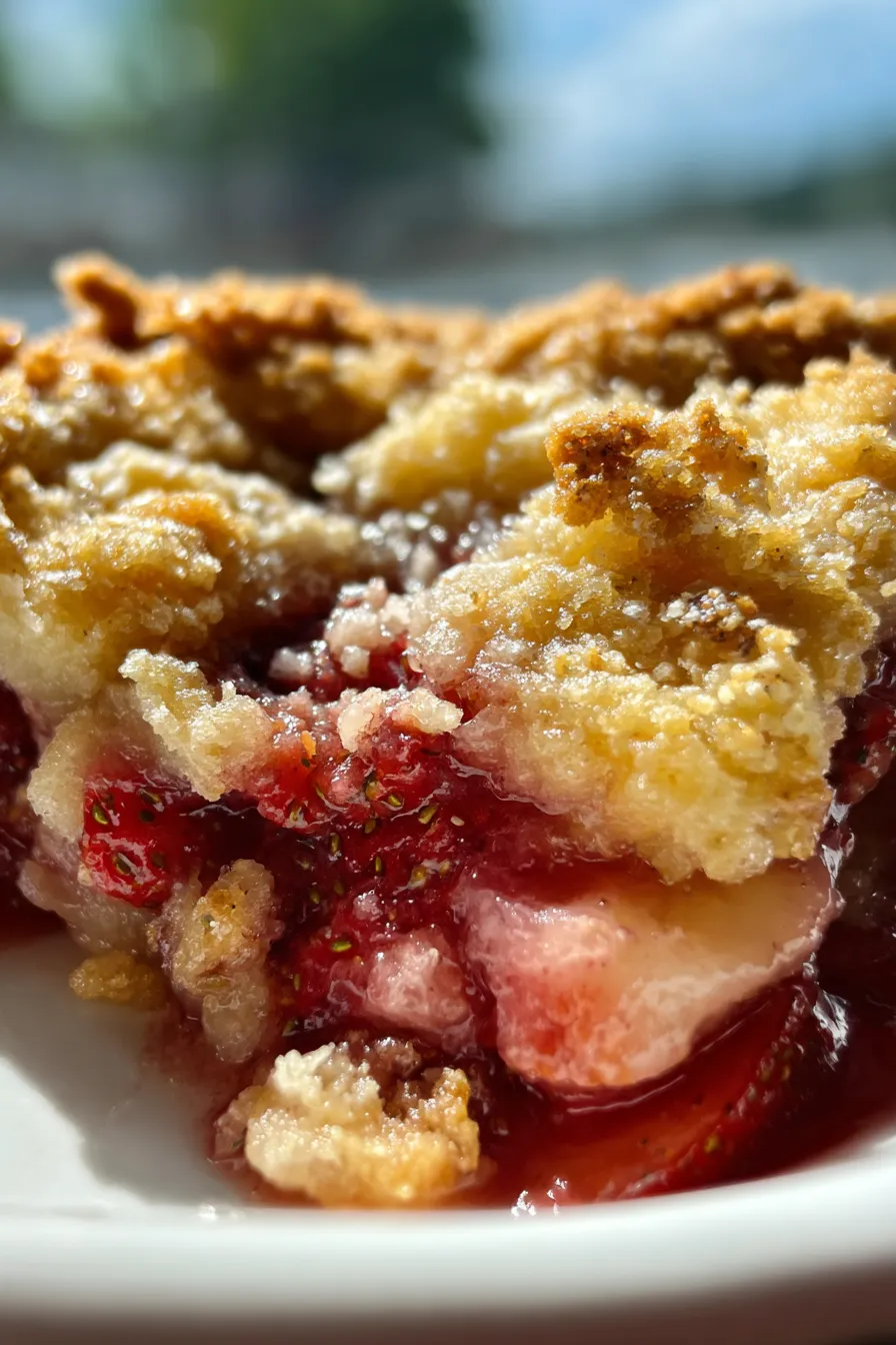 Strawberry Cobbler