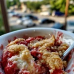 Strawberry Cobbler