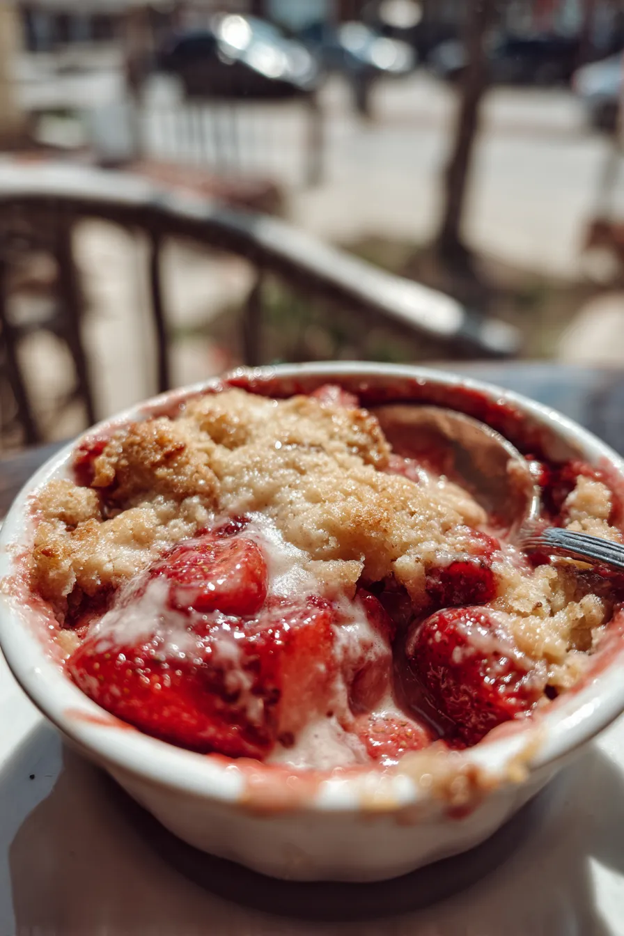 Strawberry Cobbler