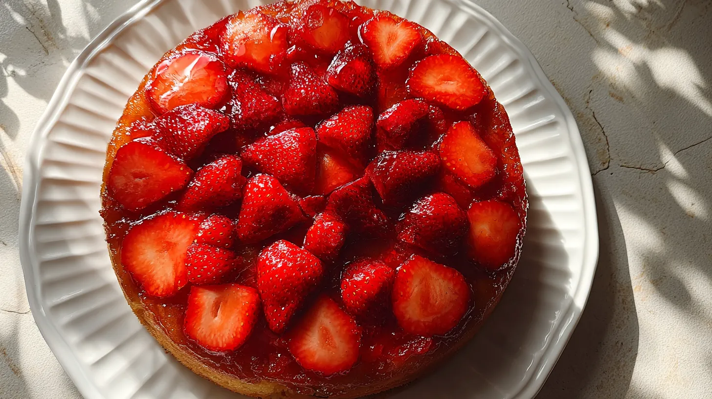 Strawberry Upside Down Cake