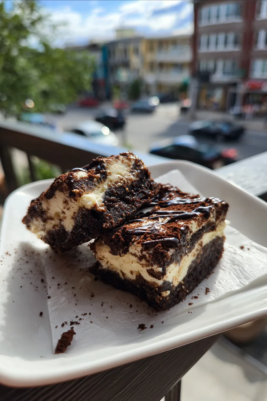 tiramisu brownies