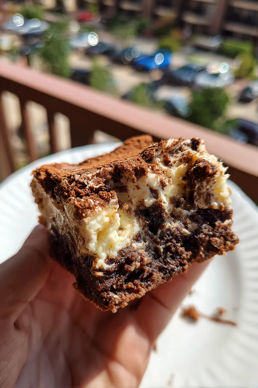 tiramisu brownies