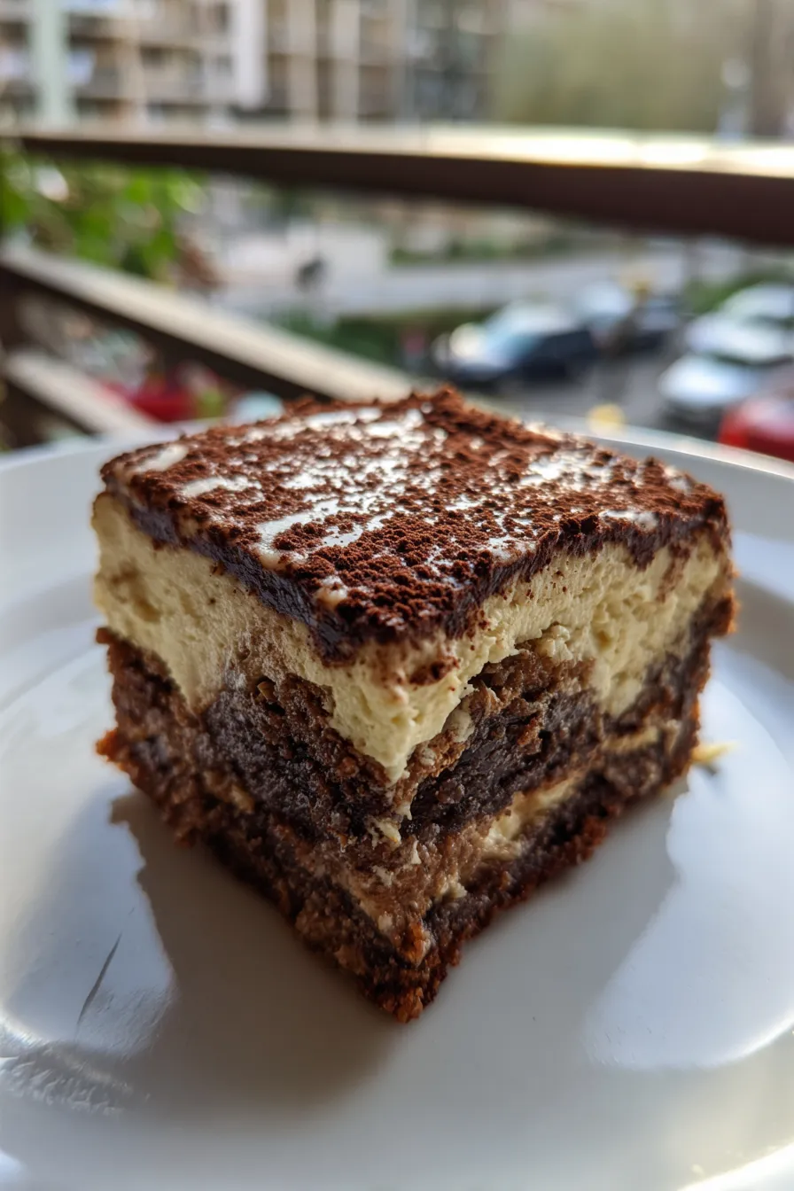 tiramisu brownies
