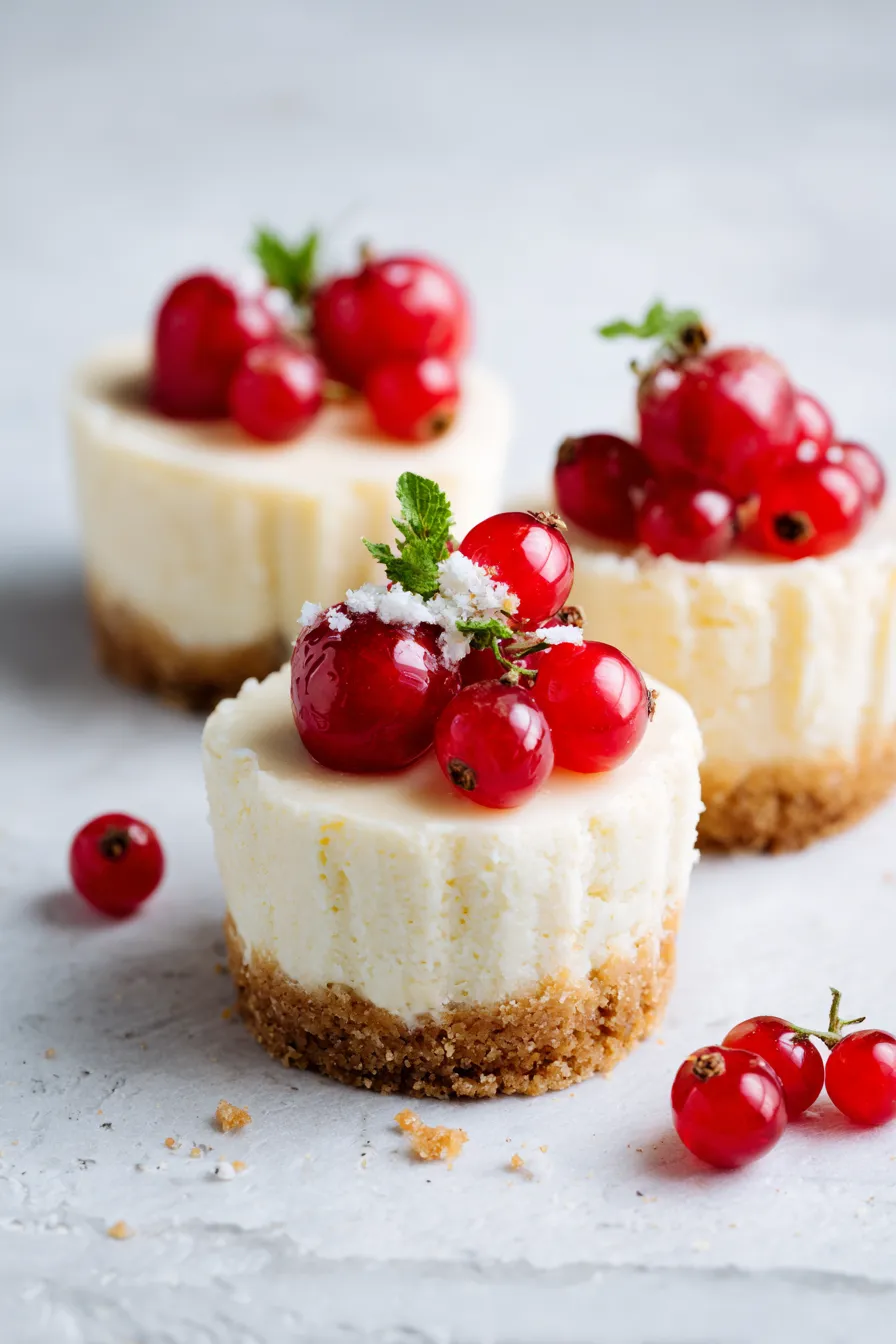 Vanilla Cheesecake Cupcakes