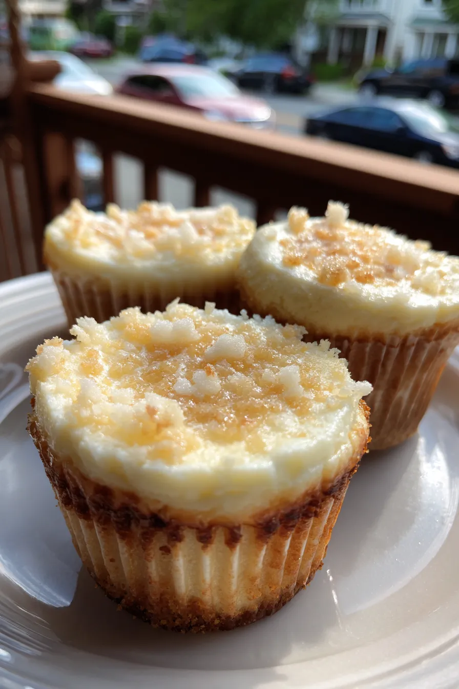 Vanilla Cheesecake Cupcakes