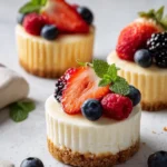 Vanilla Cheesecake Cupcakes