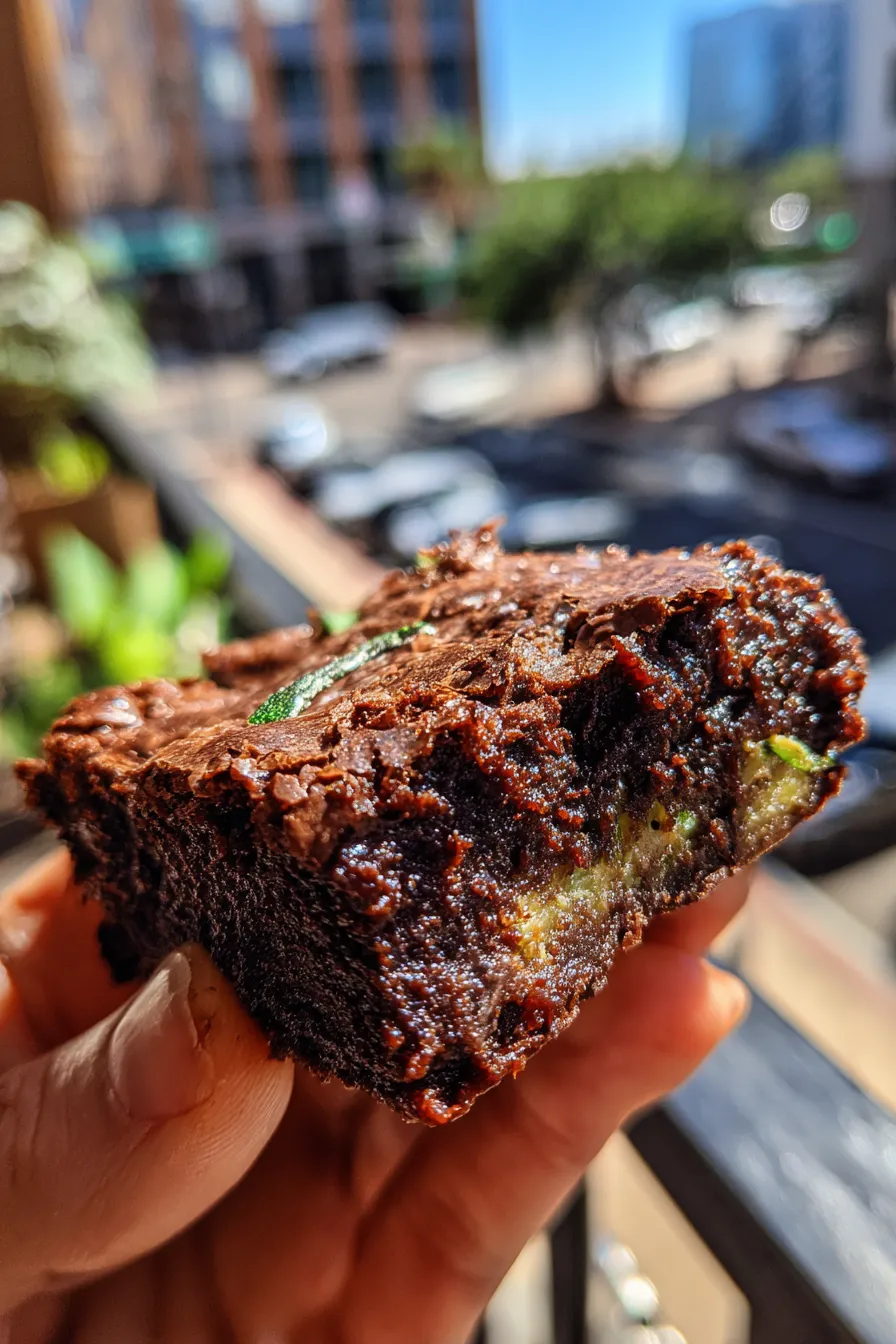 zucchini brownies