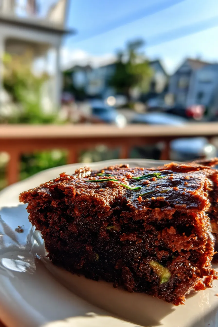 zucchini brownies