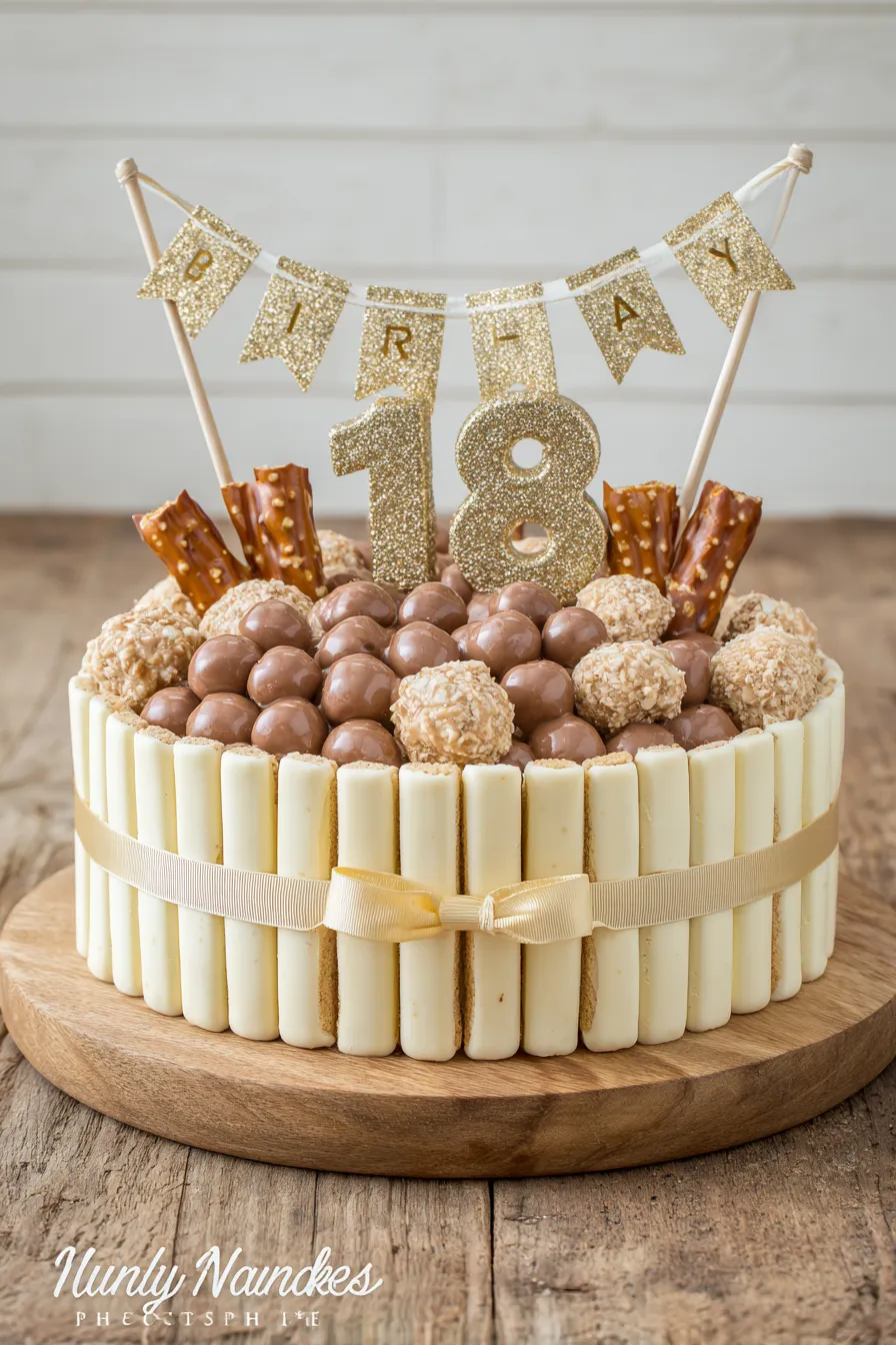 18th birthday cake chocolate
