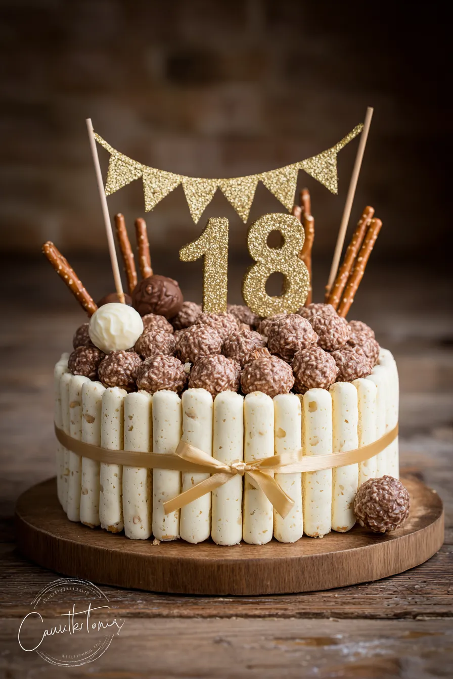 18th birthday cake chocolate