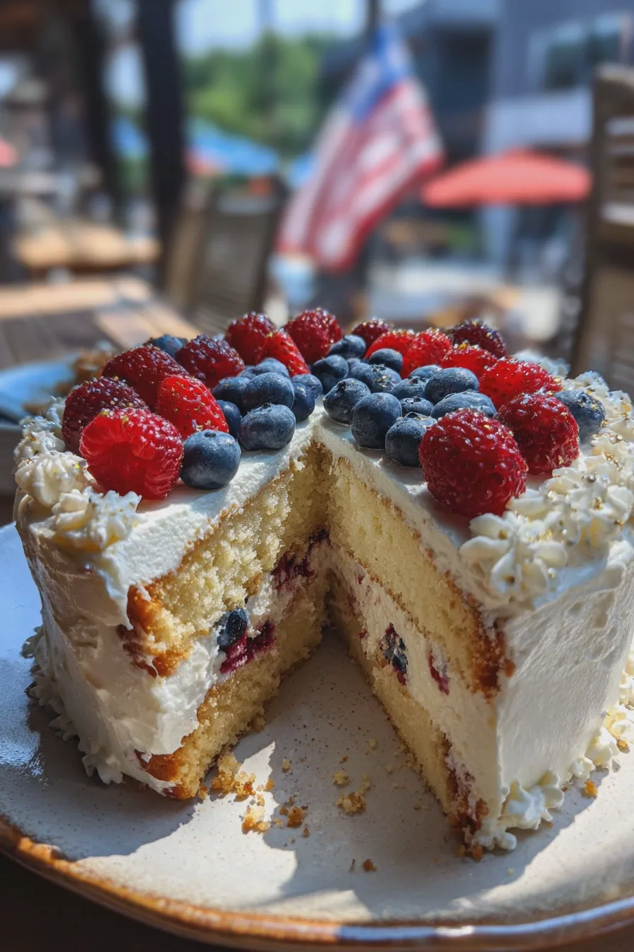 4th of july cake