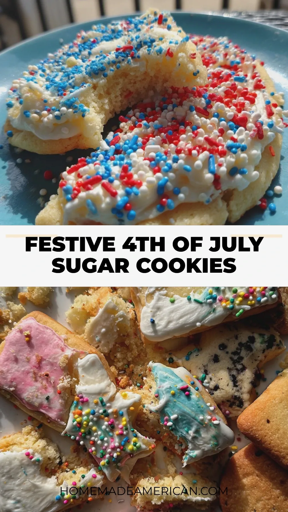 4th of july sugar cookies