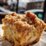 apple crumble coffee cake