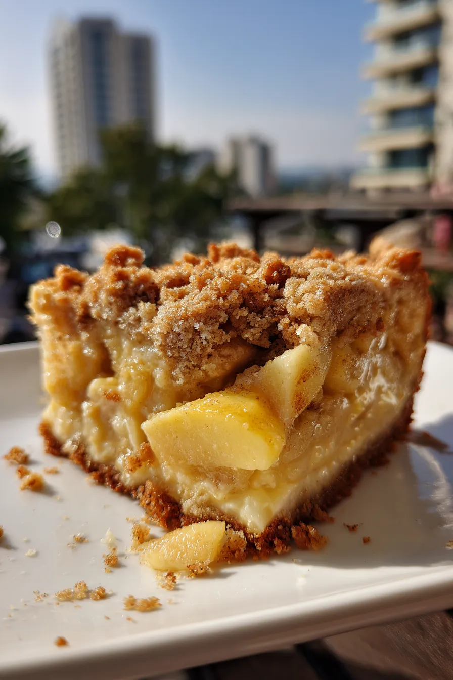 Apple Crumble and Custard Cake Recipe 2 apple crumble and custard cake
