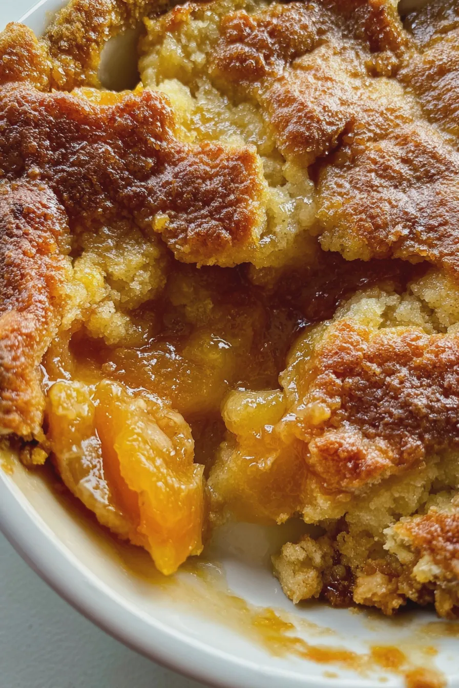 apricot cobbler