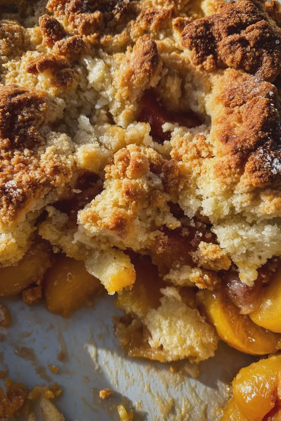 apricot cobbler