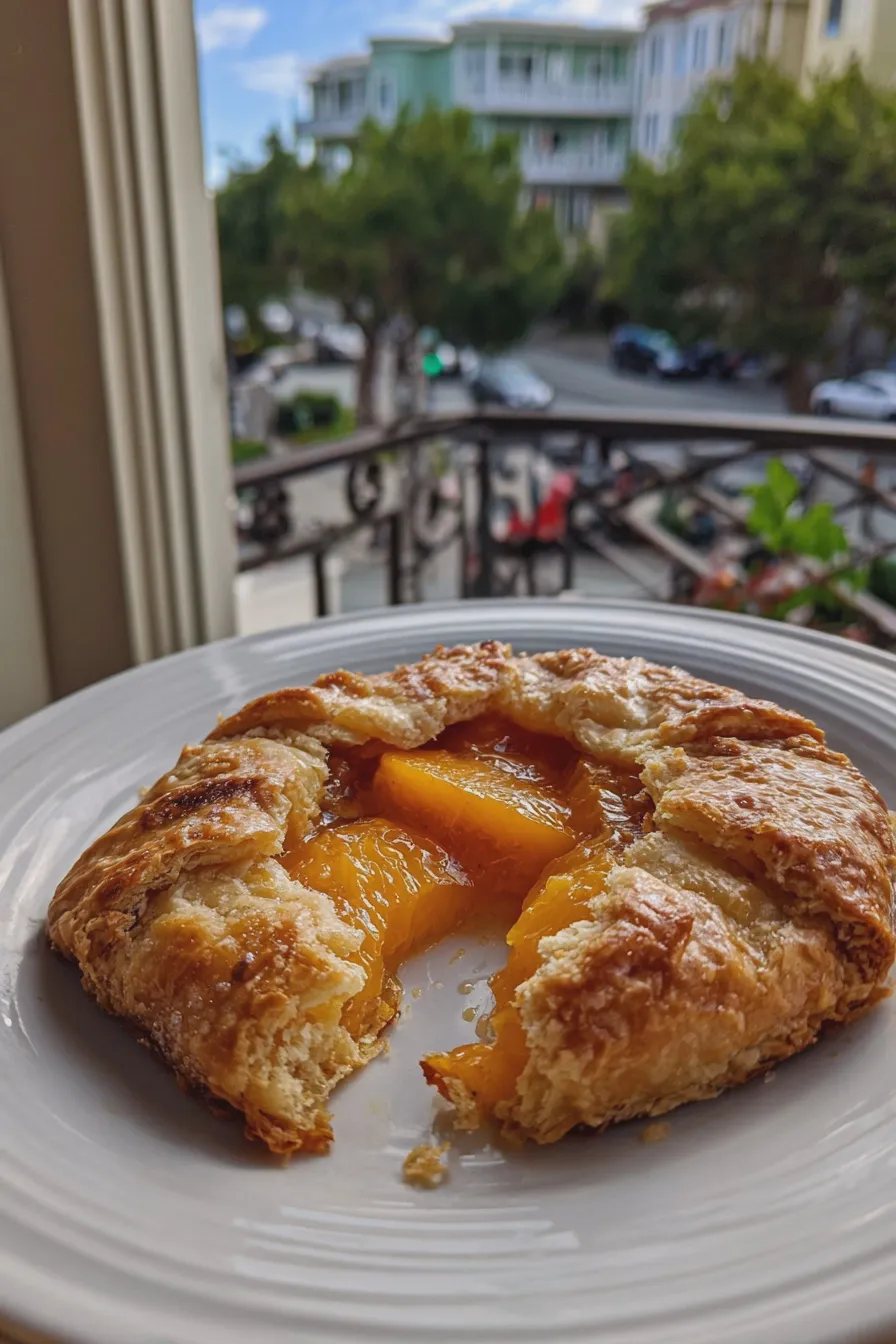 apricot galette