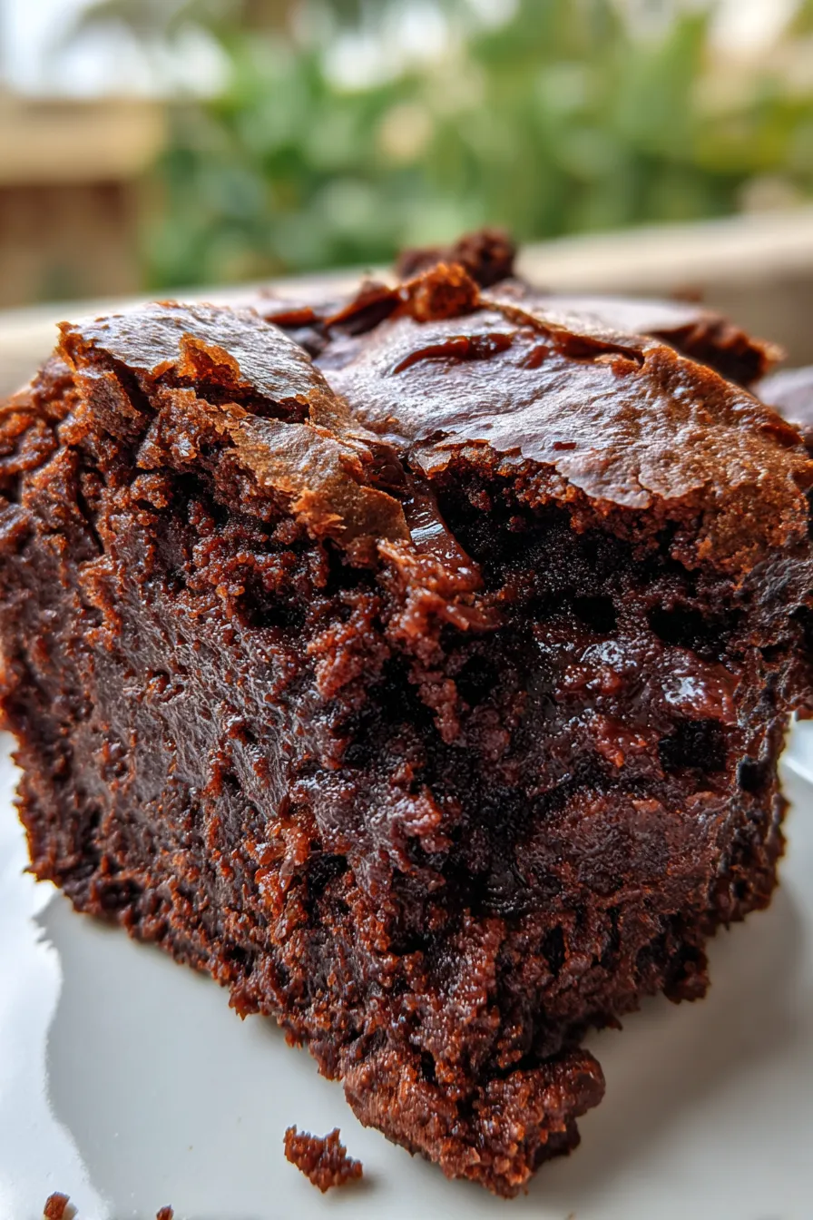 banana greek yogurt brownies