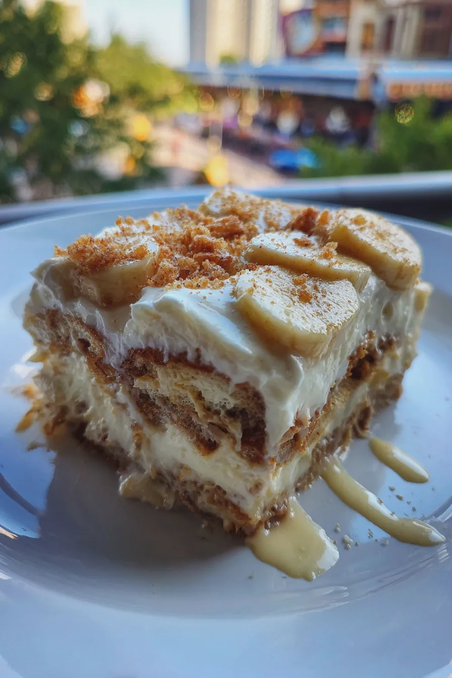 banana icebox cake
