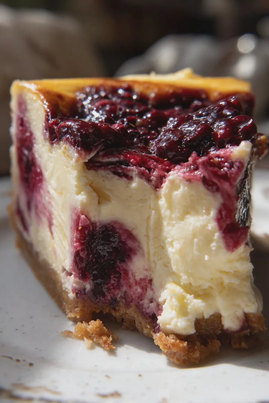 blackberry cheesecake