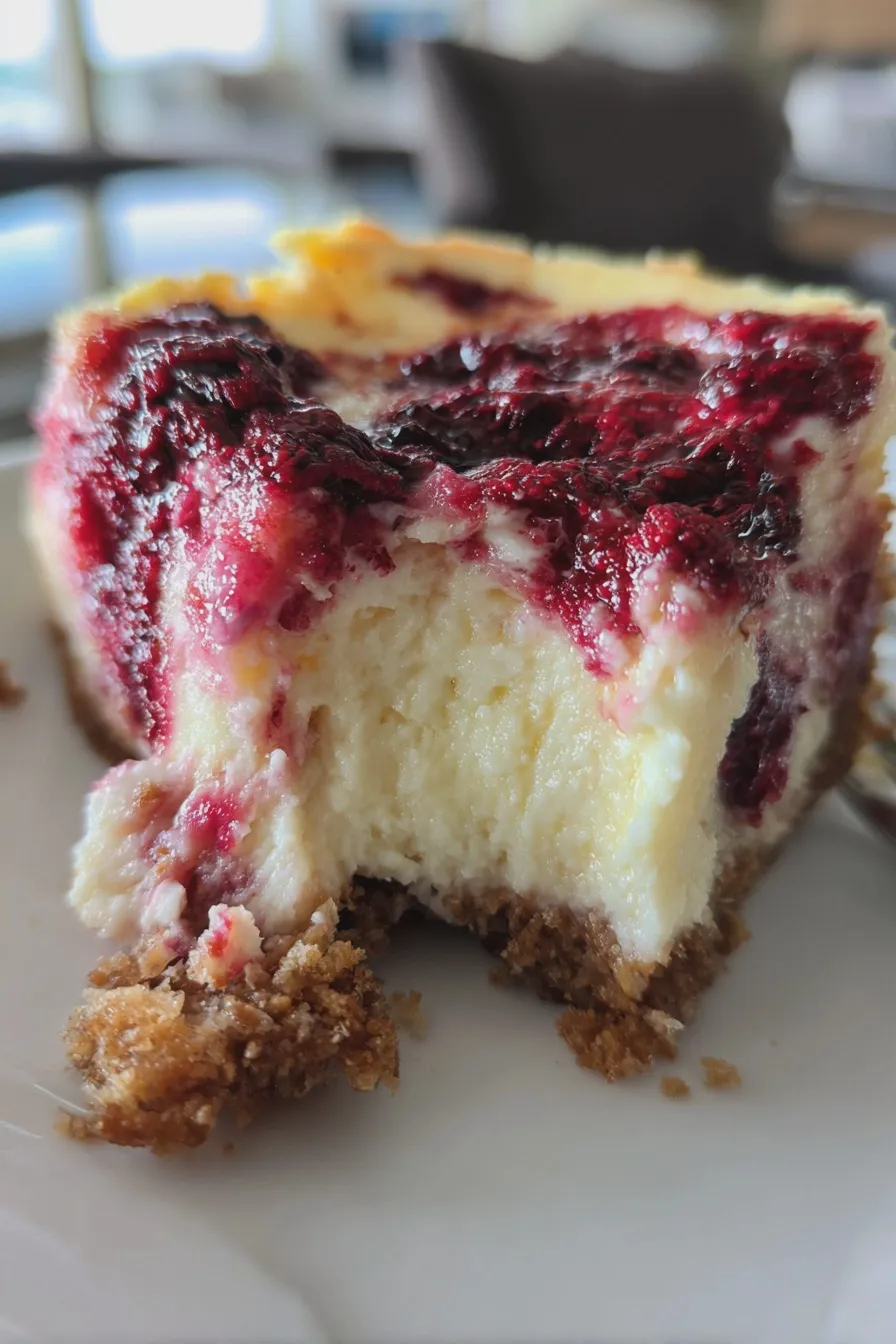 blackberry cheesecake